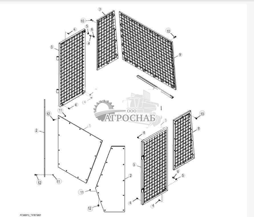 Остекление навеса 